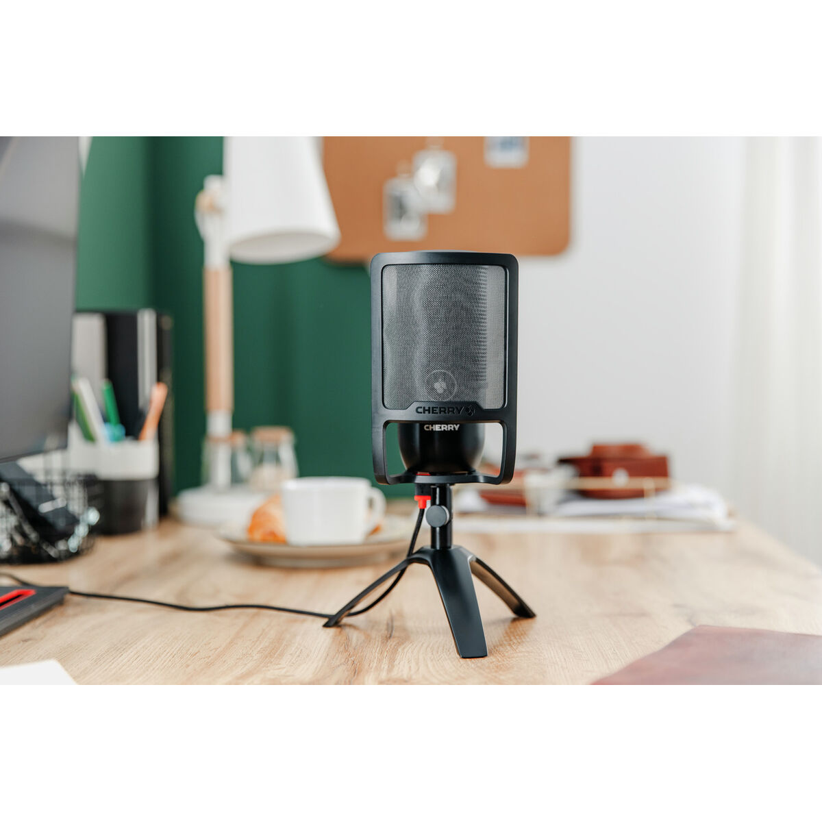 Microphone Cherry UM POP FILTER Black