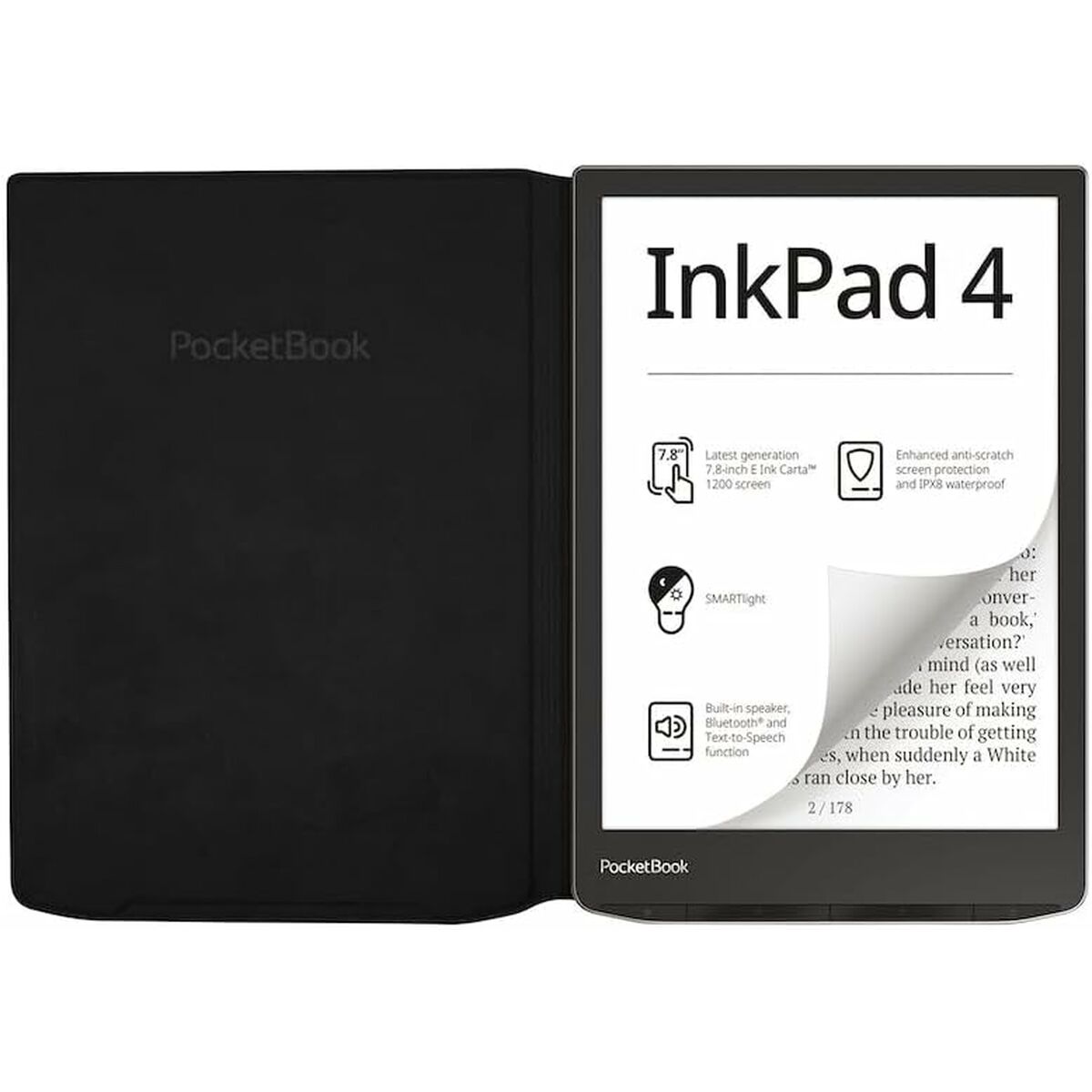 Tablet cover PocketBook InkPad 4, InkPad Color 2 e InkPad Color 3 Green