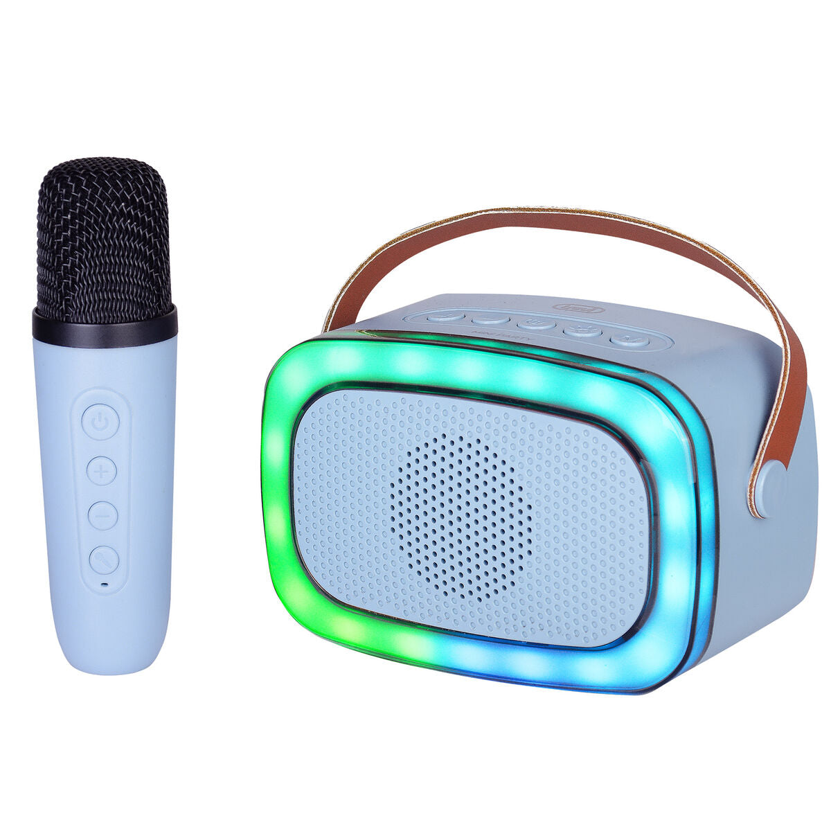 Speaker with Karaoke Microphone Trevi Trevi XR 8A01 MINI PARTY