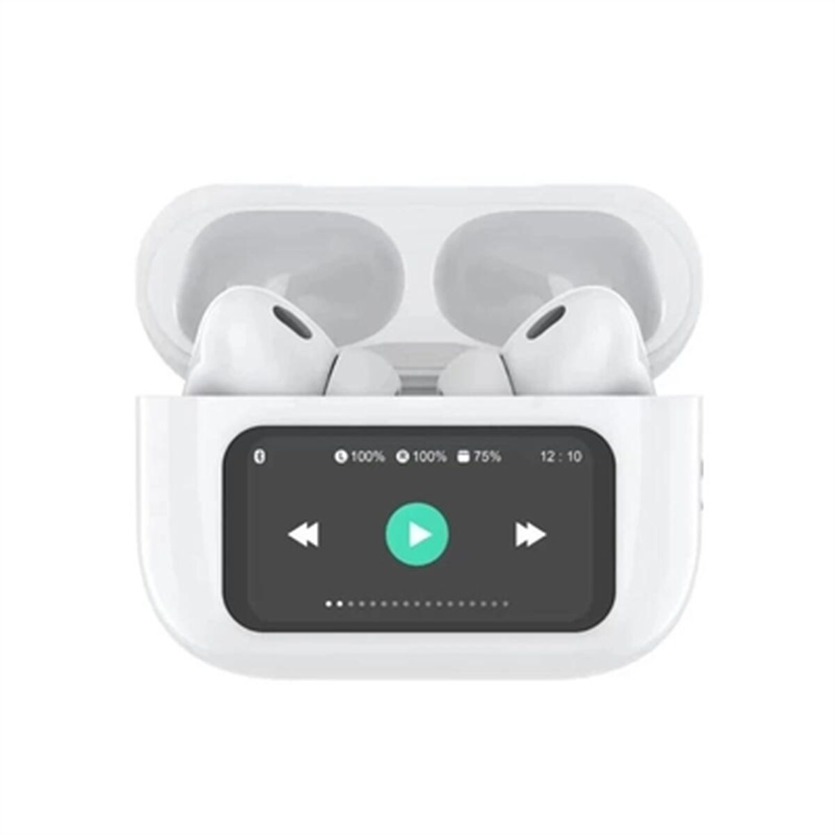 Bluetooth Headphones Celly SOUNDLEDWH White
