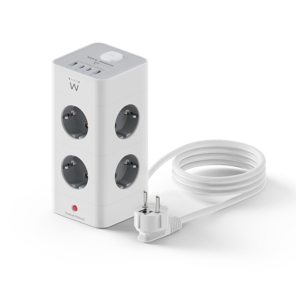 Circuit board Ewent EW3864 White Grey 3680 W (2 m)
