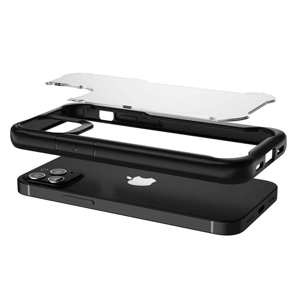 Mobile cover Muvit for Change iPhone 12/12 Pro Black