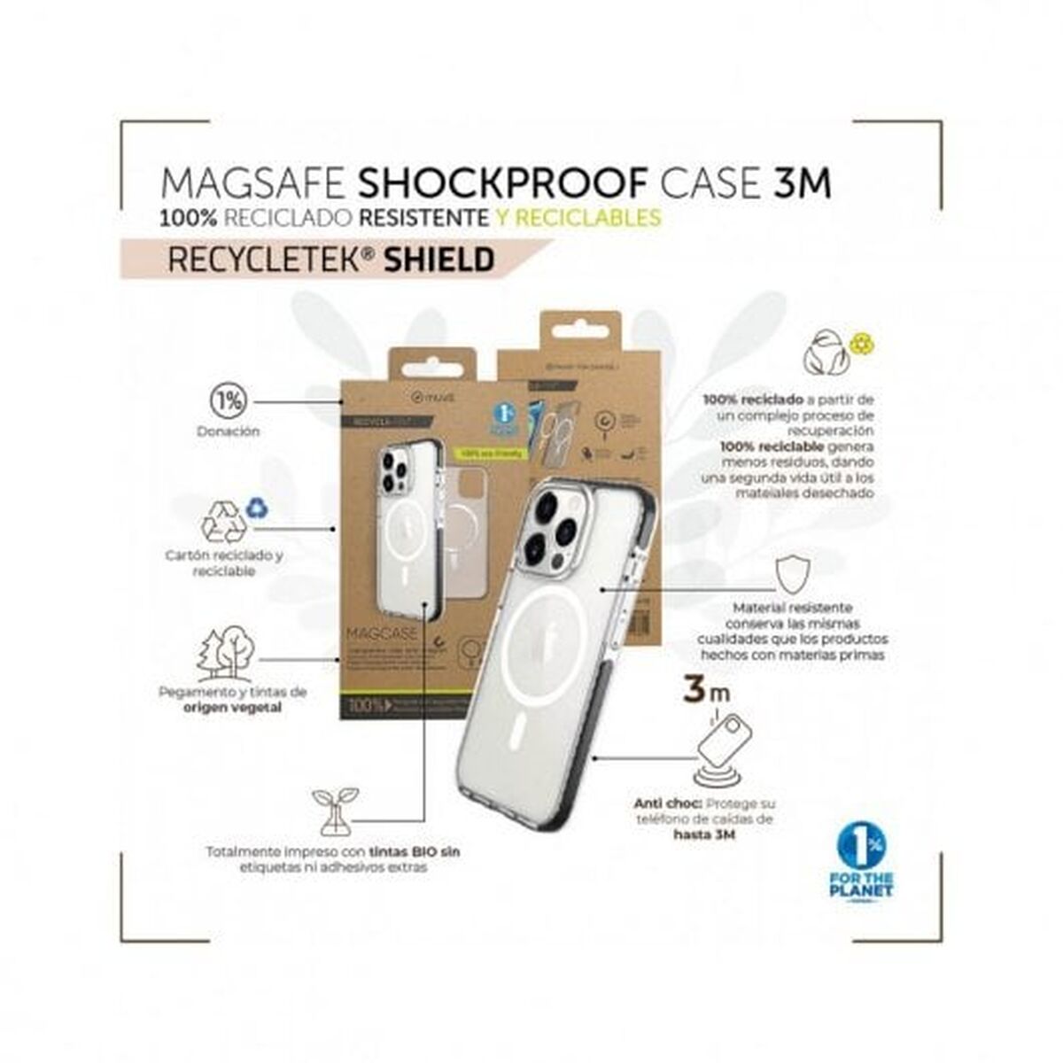 Mobile cover Muvit iPhone 14 Pro Max