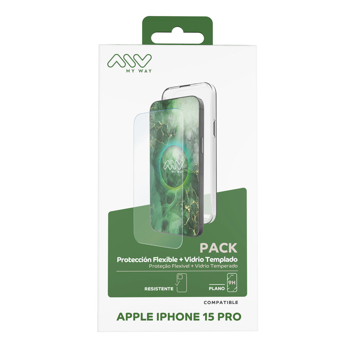 Mobile Case and Protector Myway iPhone 15 Pro