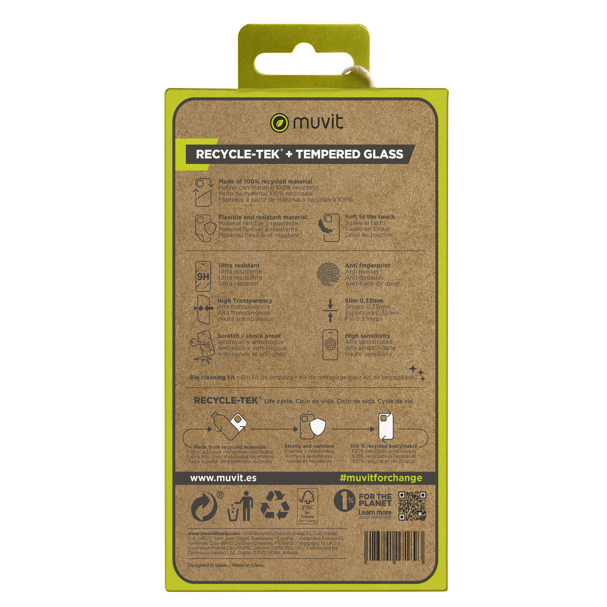 Mobile Case and Protector Muvit for Change Oppo A38 4G OPPO A38