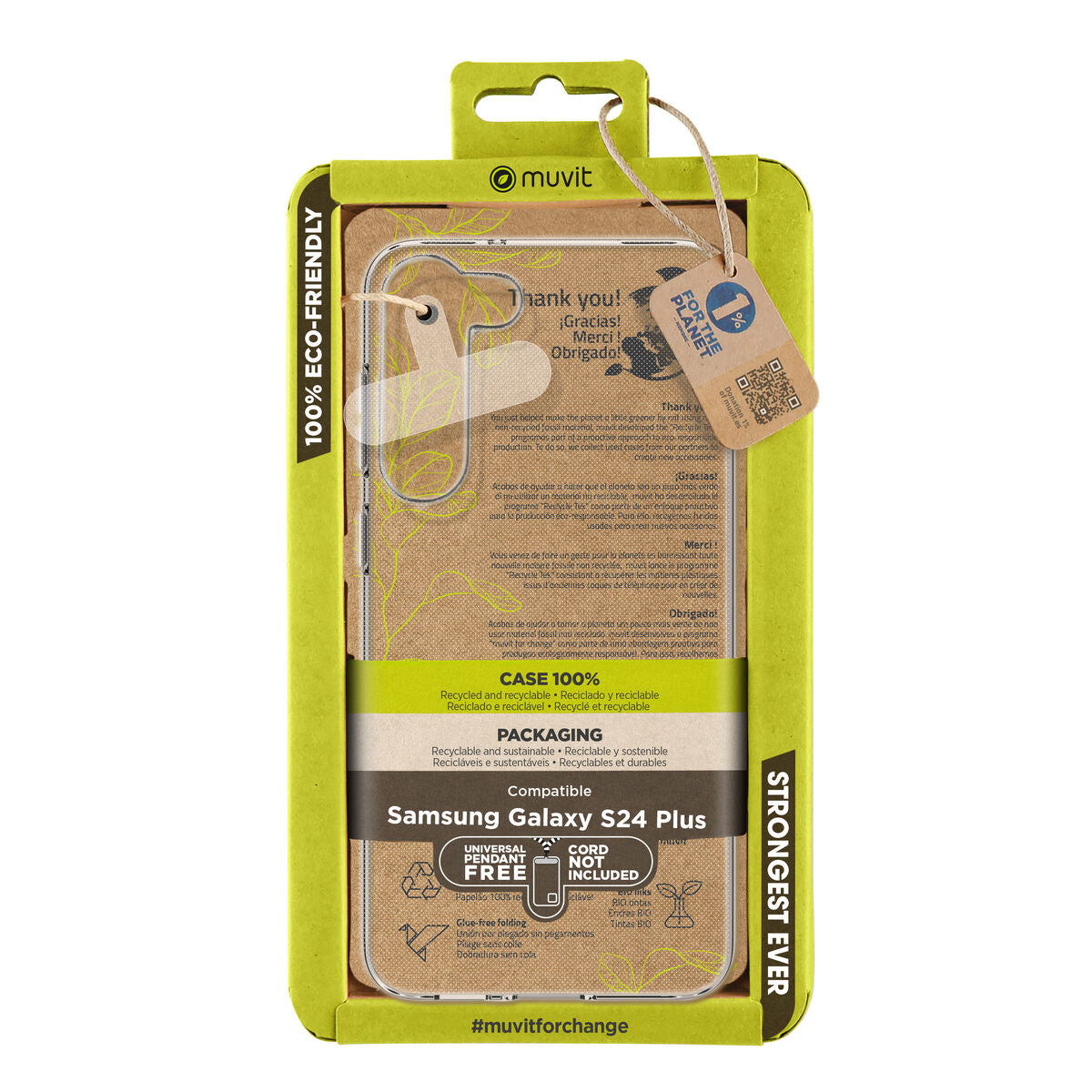 Mobile cover Muvit for Change Samsung Galaxy S24 Plus Galaxy S24 Plus