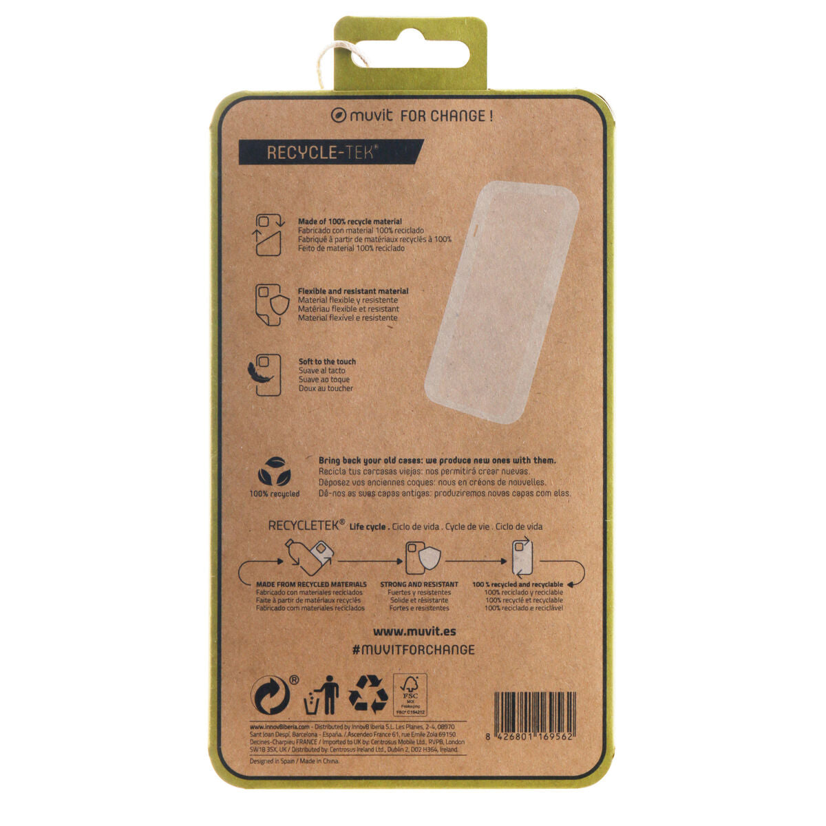 Mobile cover Muvit for Change Redmi Note 13 5G