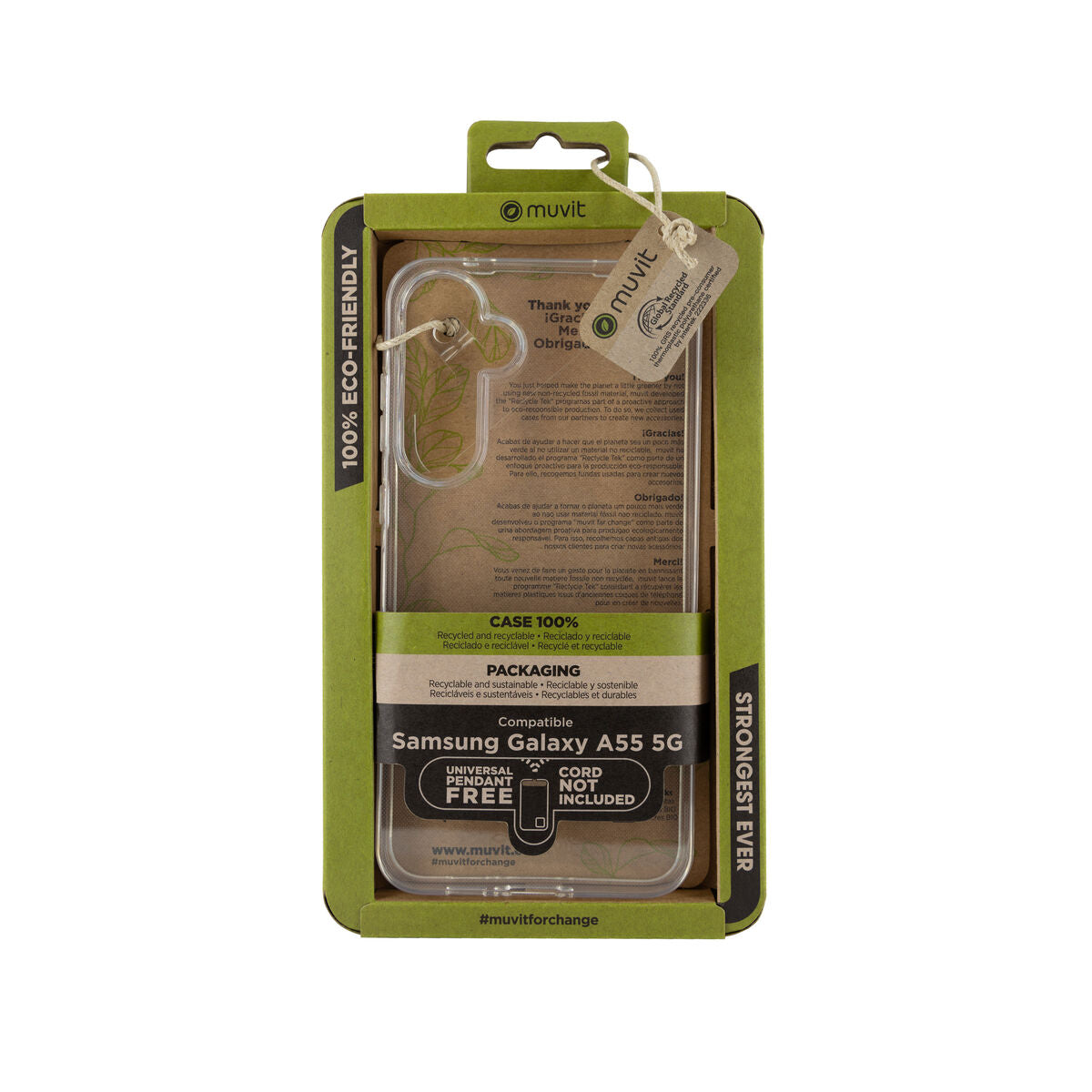 Mobile cover Muvit for Change Galaxy A55 5G