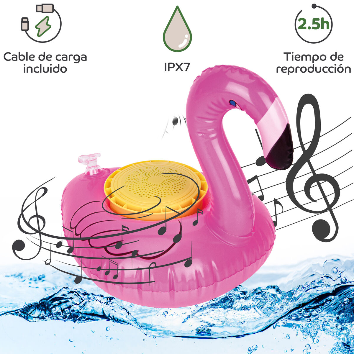 Portable Bluetooth Speakers Myway Flamingo