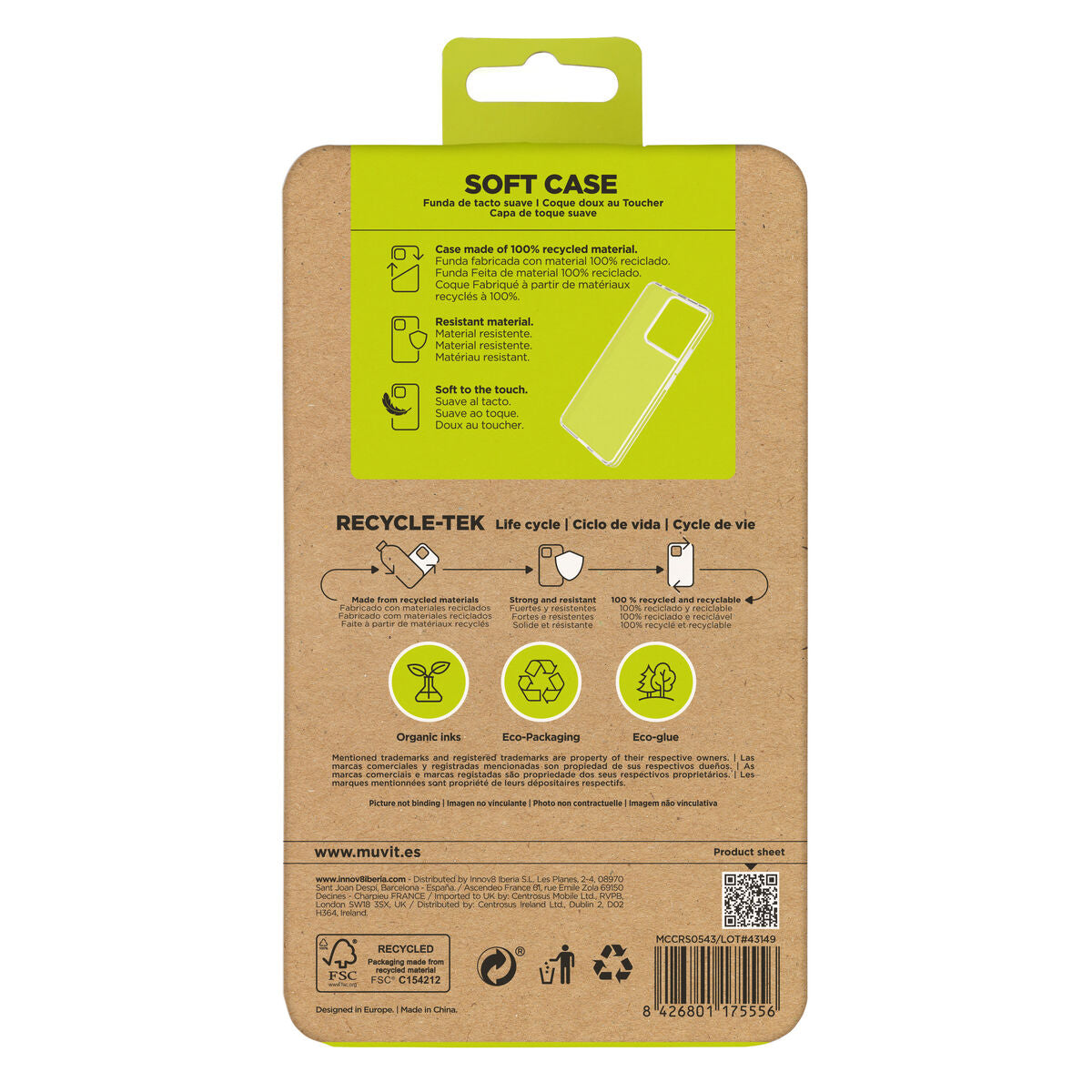 Mobile cover Muvit for Change Redmi Note 13 Pro 5G