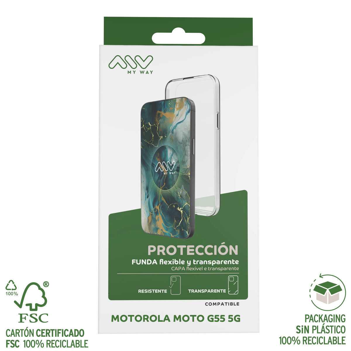 Mobile cover Myway Moto G55 5G Motorola