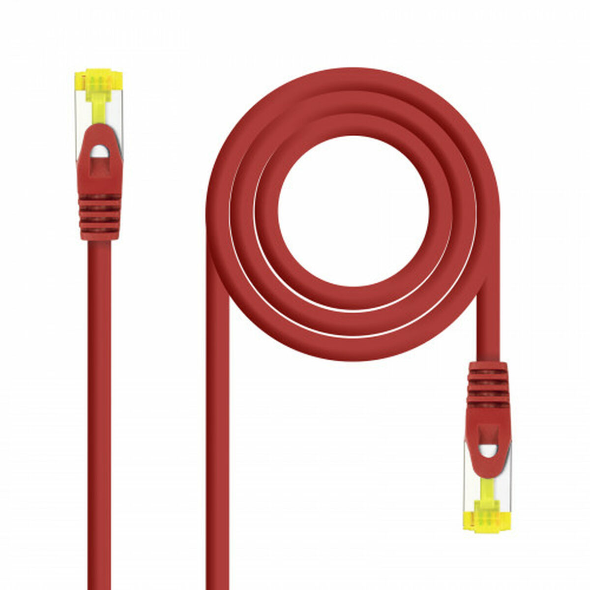 Power Cord NANOCABLE 10.20.1901-GR 2 m Red Green