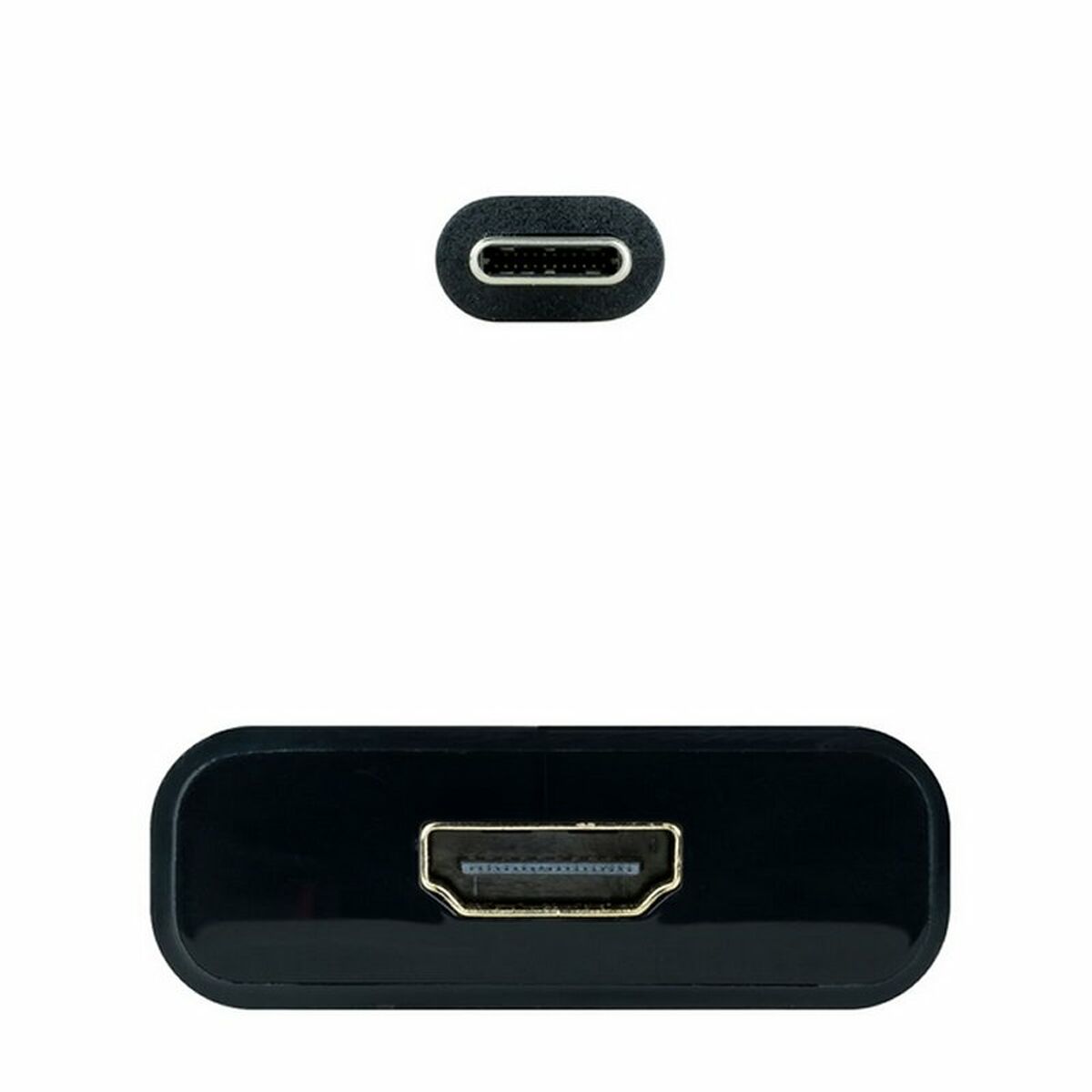 USB-C to HDMI Adapter NANOCABLE 10.16.4102-BK Black 4K Ultra HD