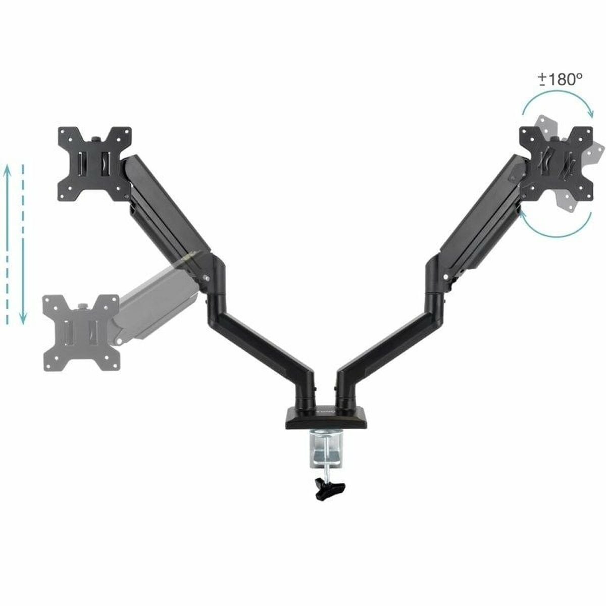TV Mount TooQ DB1434TNR-B 34" 13"