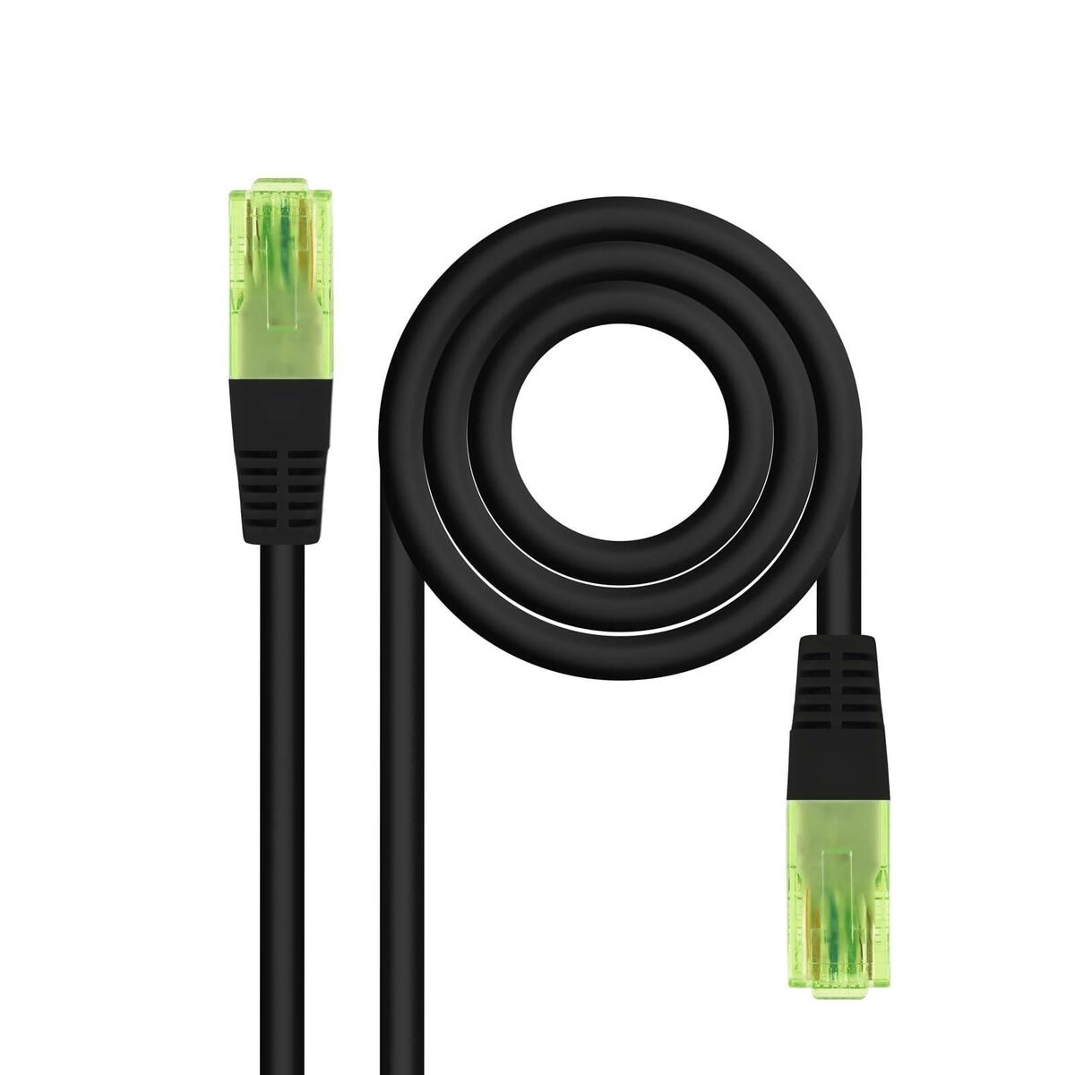 USB Cable NANOCABLE 10.20.1425-BK Black 25 m