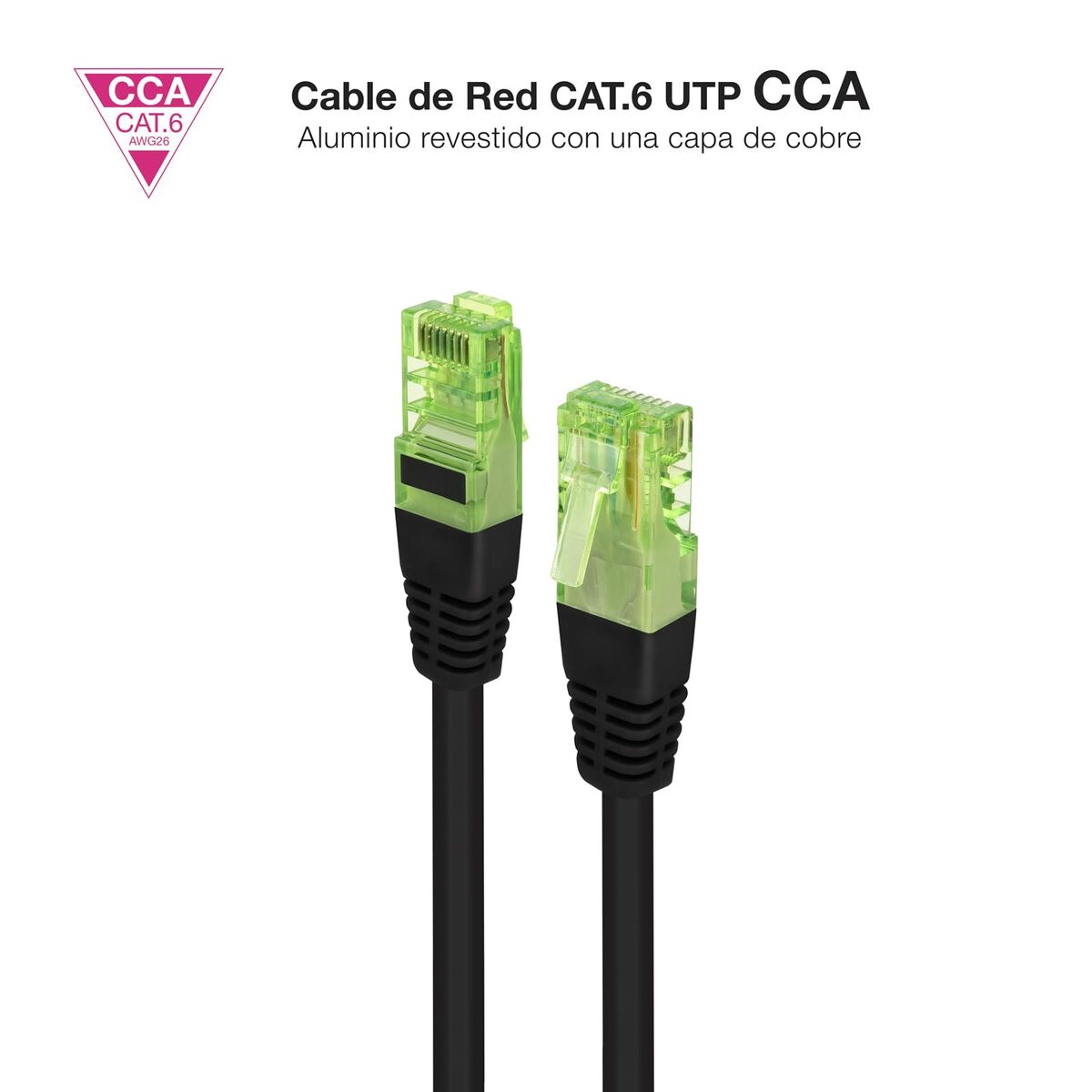 USB Cable NANOCABLE 10.20.1425-BK Black 25 m