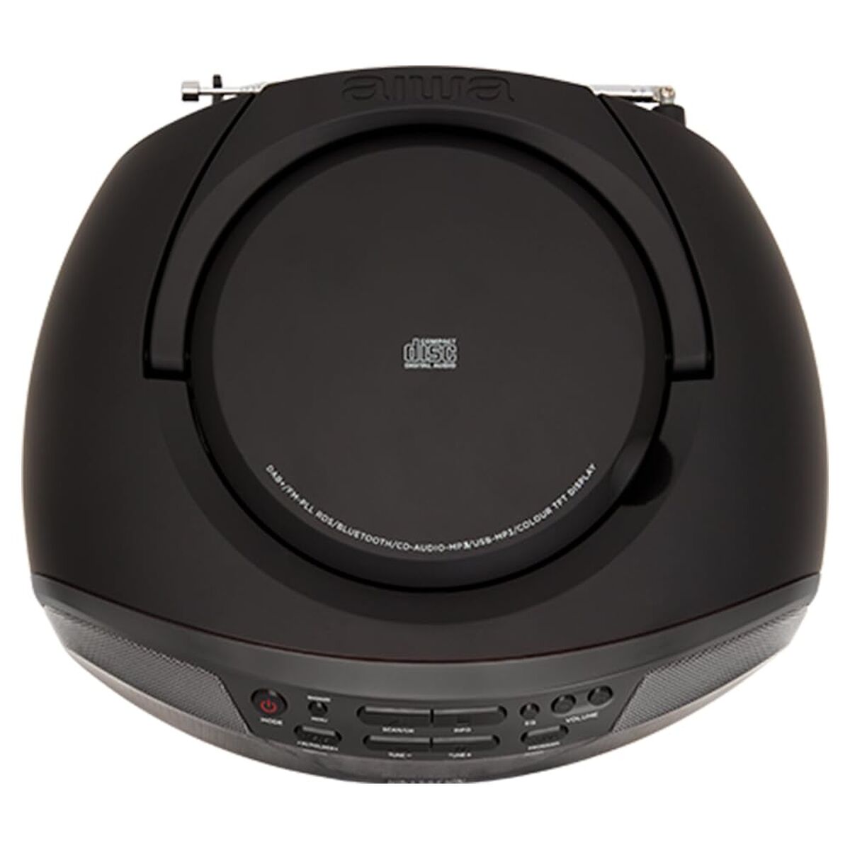 Radio CD MP3 Aiwa BBTU500DAB/BK Black FM