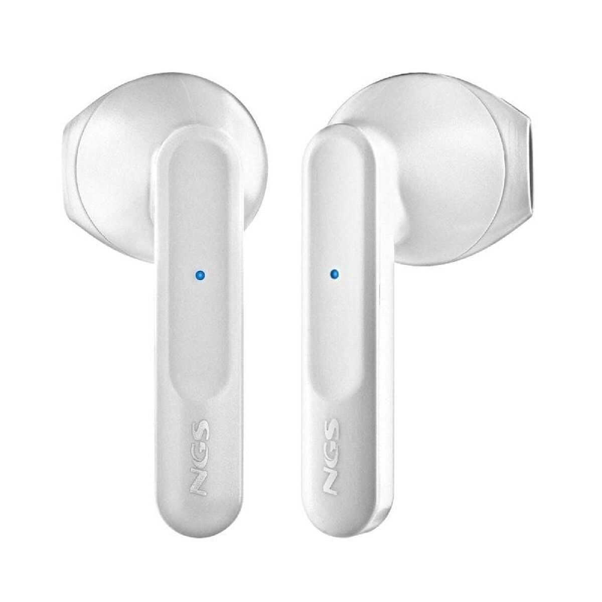 Headphones with Microphone NGS ARTICAMOVEWHITE White