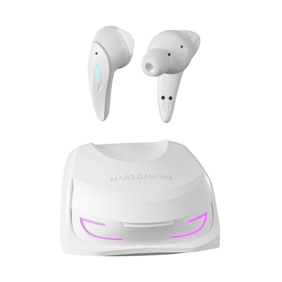 Headphones with Microphone Mars Gaming MHIULTRAW White