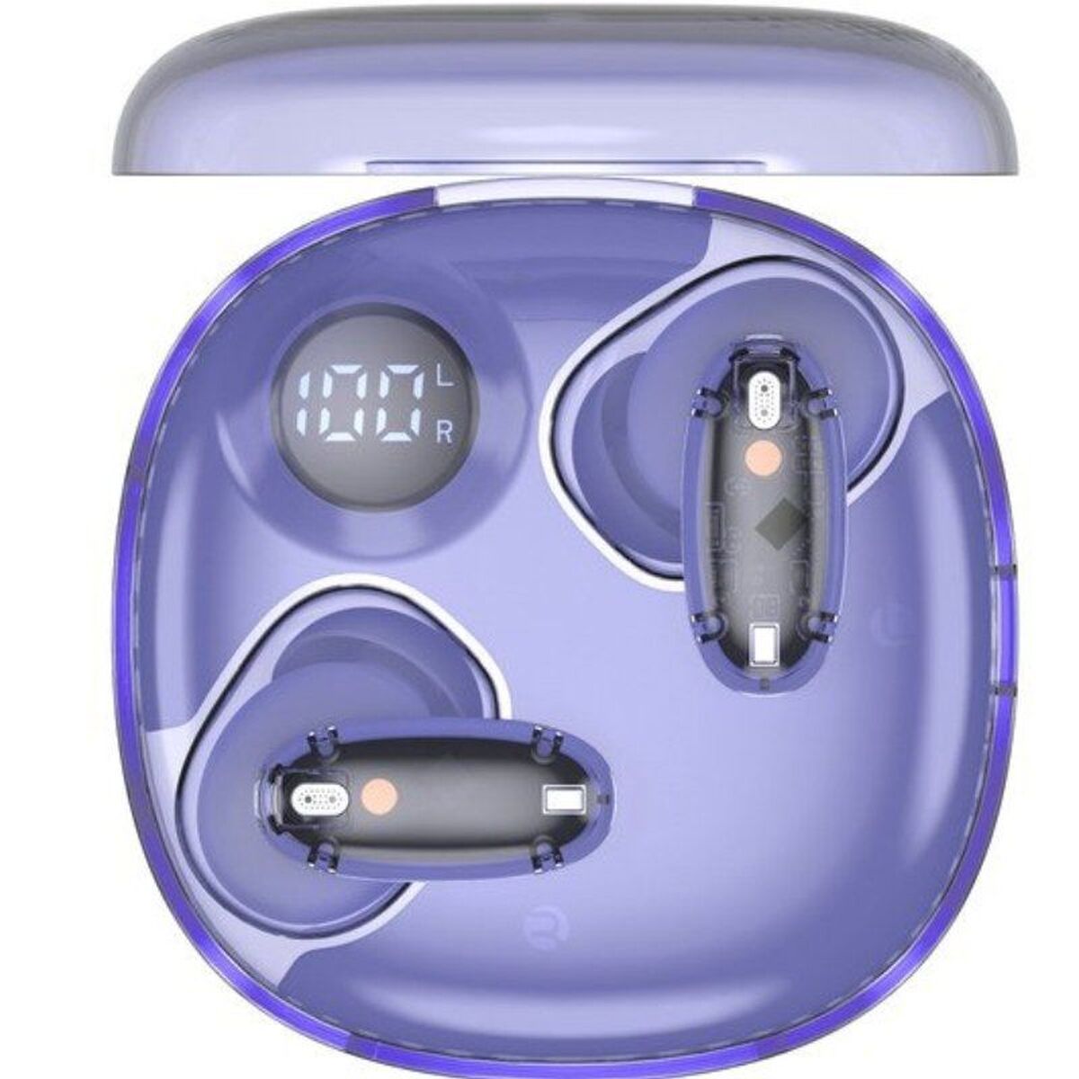 Wireless Earphones with Charging Case Mars Gaming MHIB2PP Purple