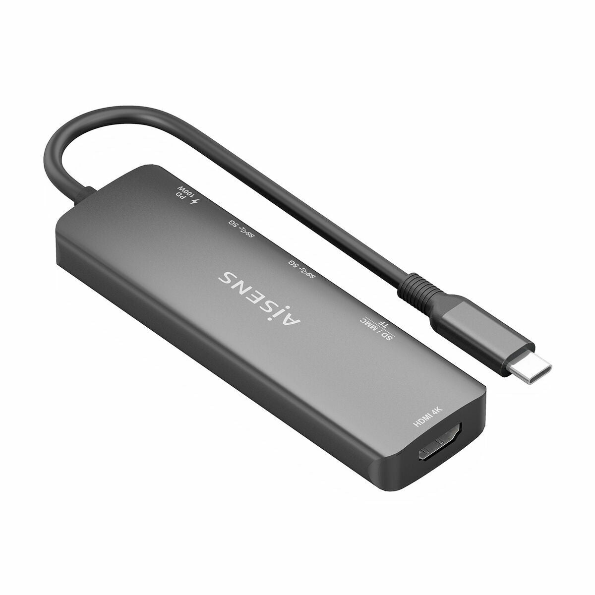 USB Hub Aisens ASUC-6P023-GR