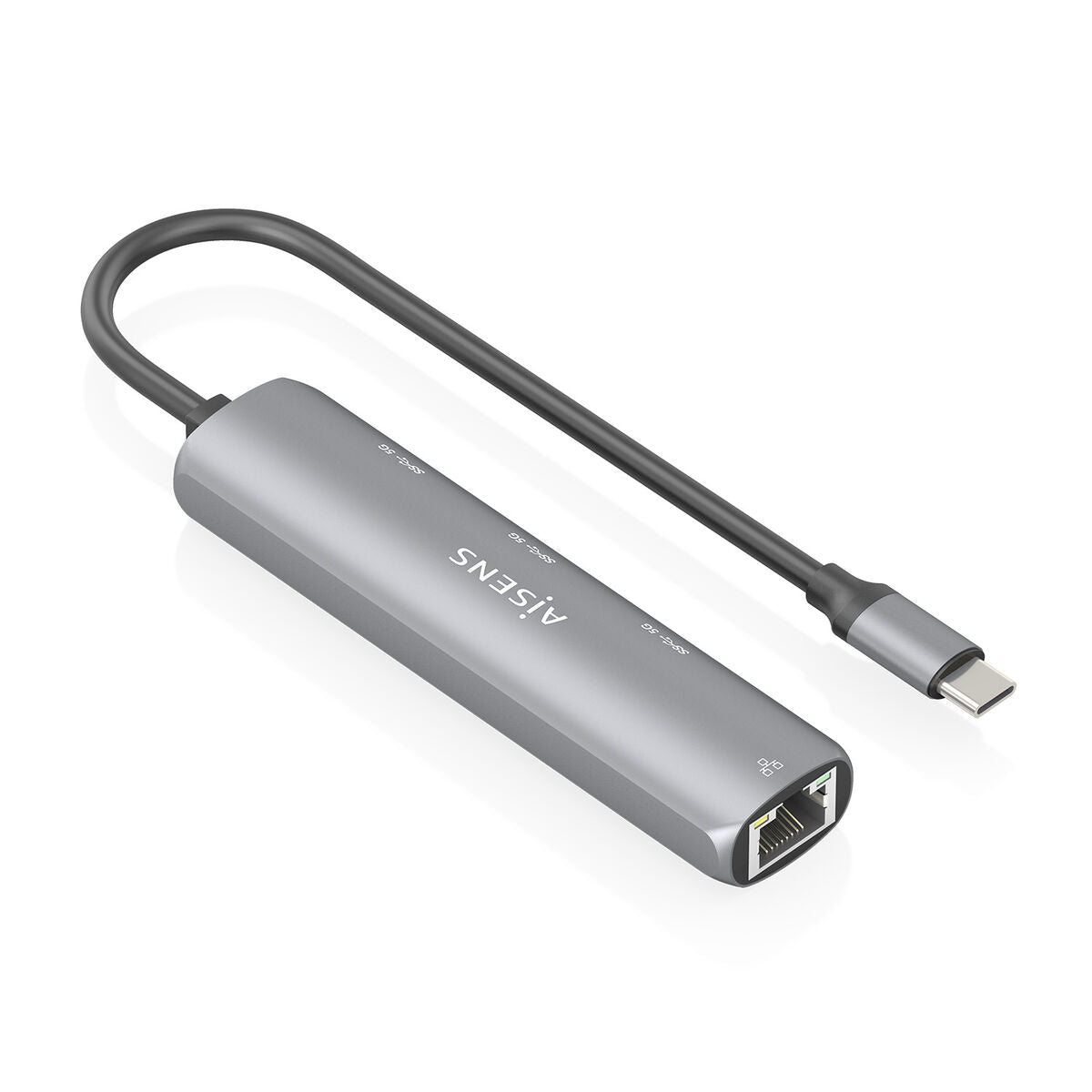 USB Hub Aisens ASUC-4P038-GR Grey