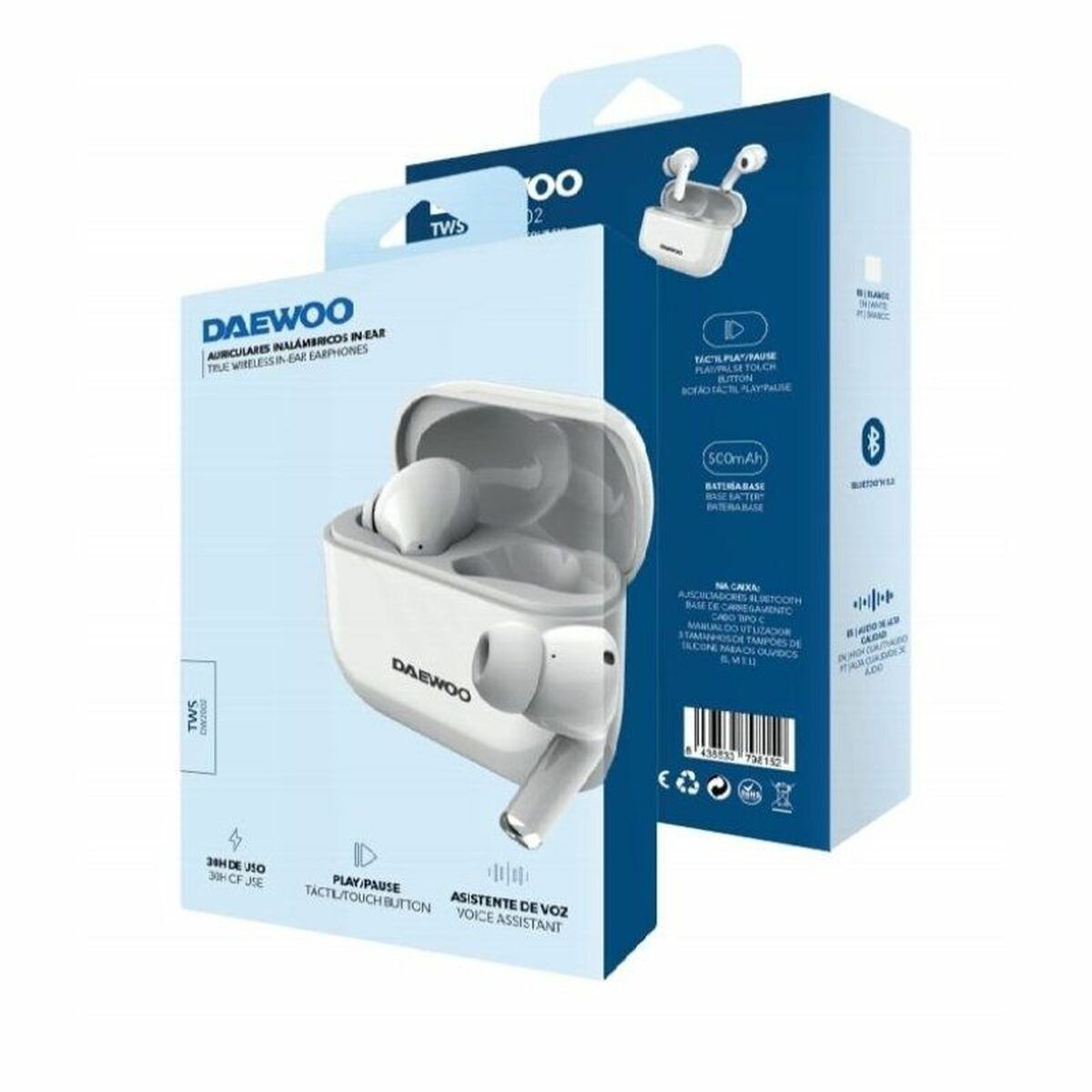 Headphones Daewoo DW2002 White