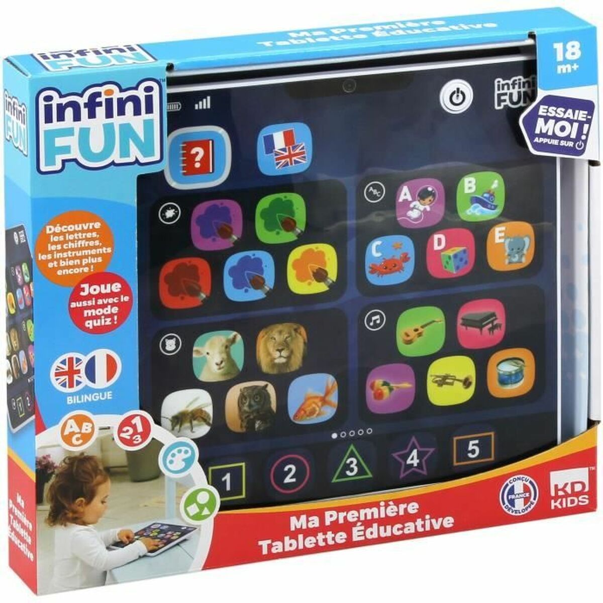 Interactive Tablet for Children TALDEC My 1st tablet