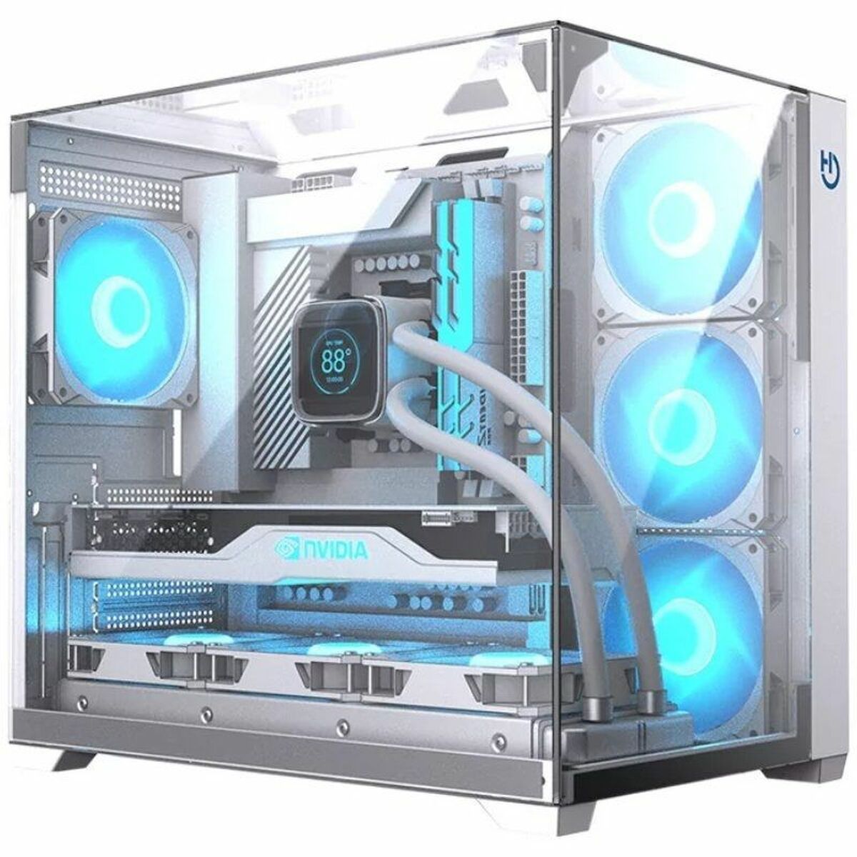 ATX Semi-tower Box Hiditec CHA010057
