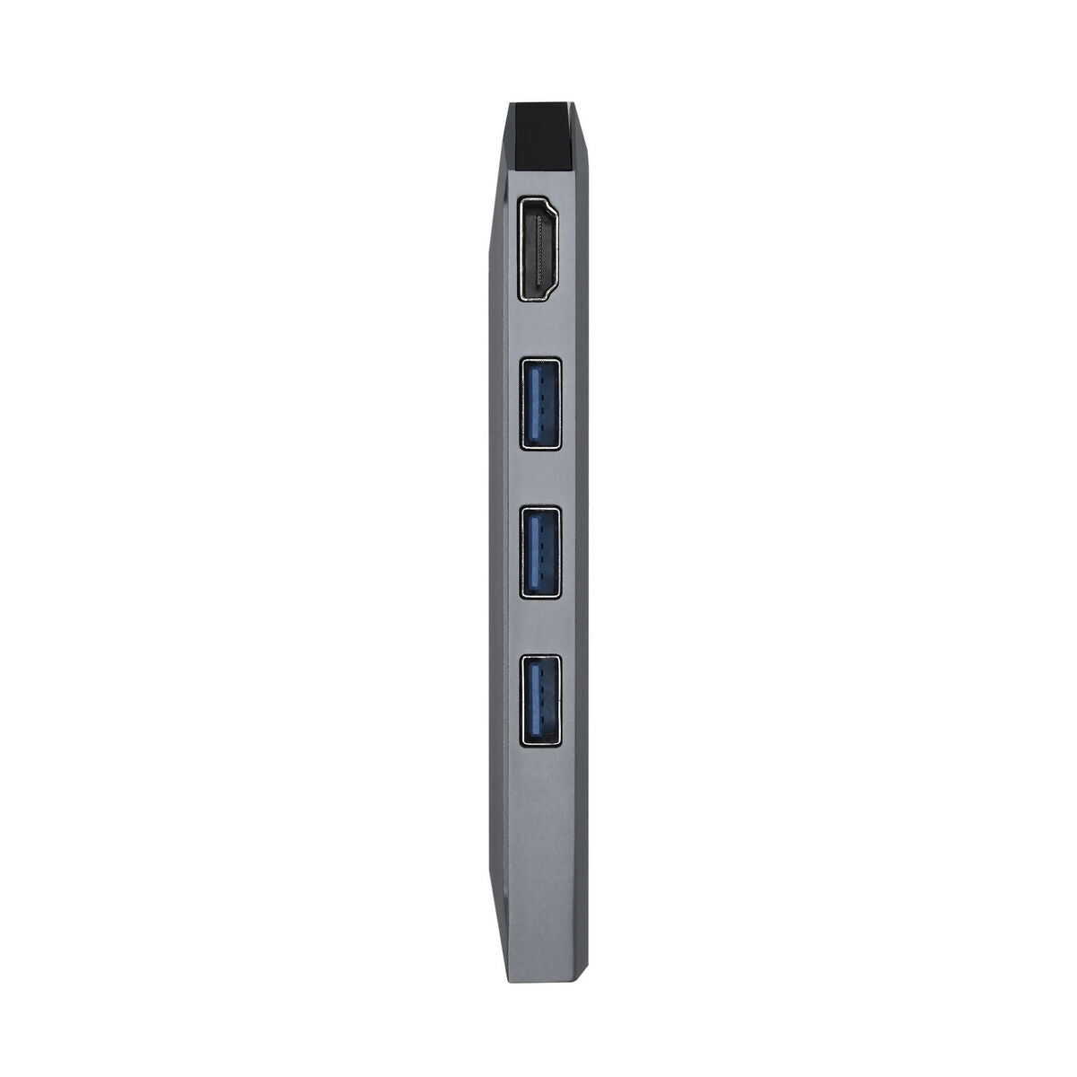 USB Hub Aisens ASUC-8P004-GR Grey 100 W 4K Ultra HD (1 Unit)