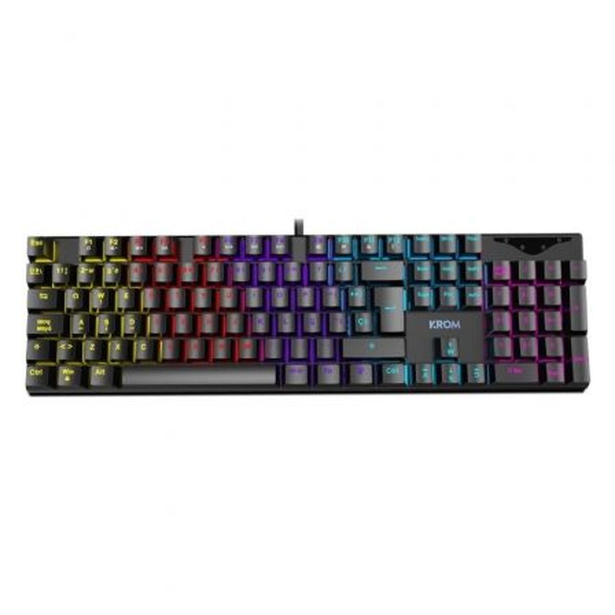 Gaming Keyboard Krom Kasic Black Qwerty US