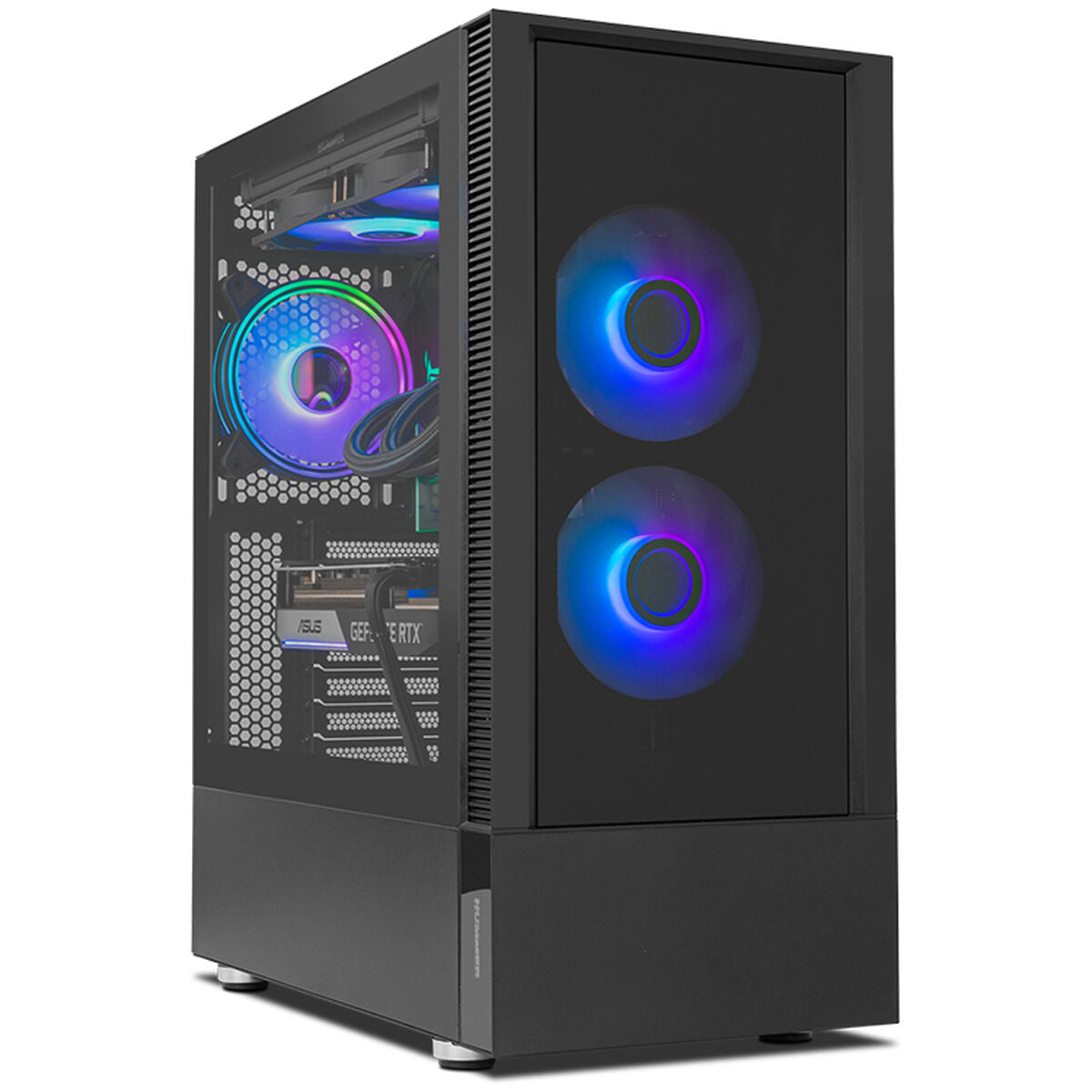 ATX Semi-tower Box Nox-Xtreme Hummer Nemesis Black