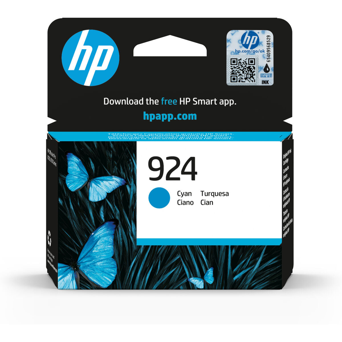 Original Toner HP 4K0U3NE Cyan