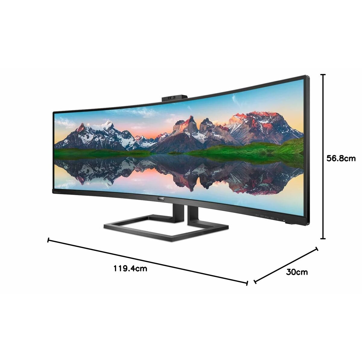 Monitor Philips 499P9H/00 49" HD LED 49" LED VA LCD Flicker free 50 - 60 Hz 60 Hz 50-60 Hz