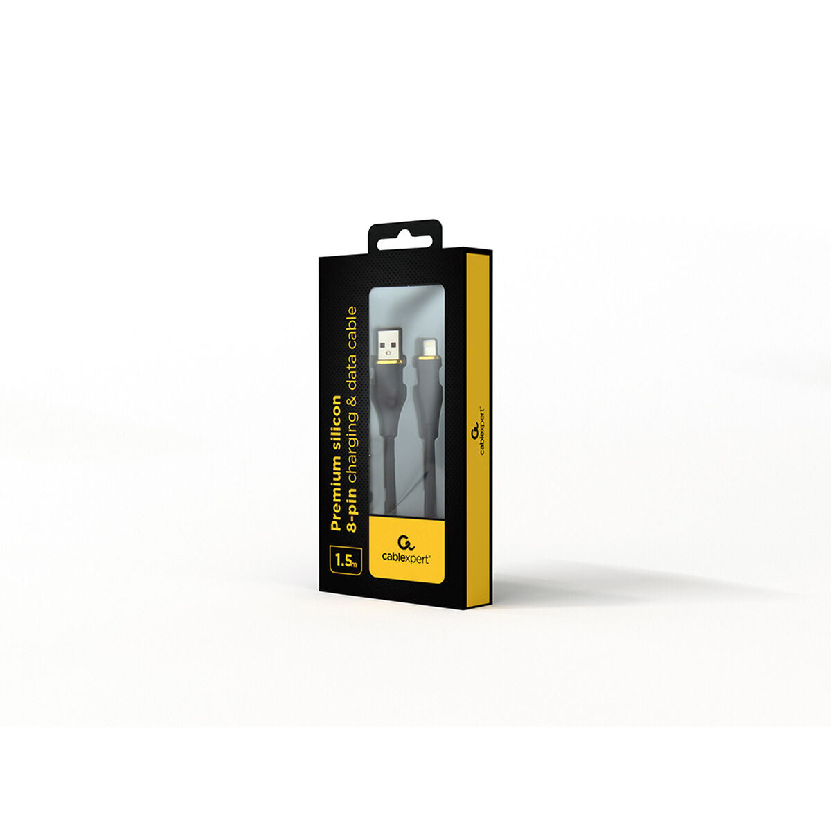 Charger GEMBIRD CC-USB2S-AM8PM-1.5M-BK