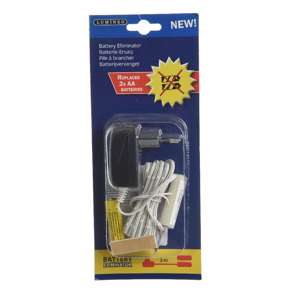 Battery Eliminator Lumineo Interiors 2 x AA