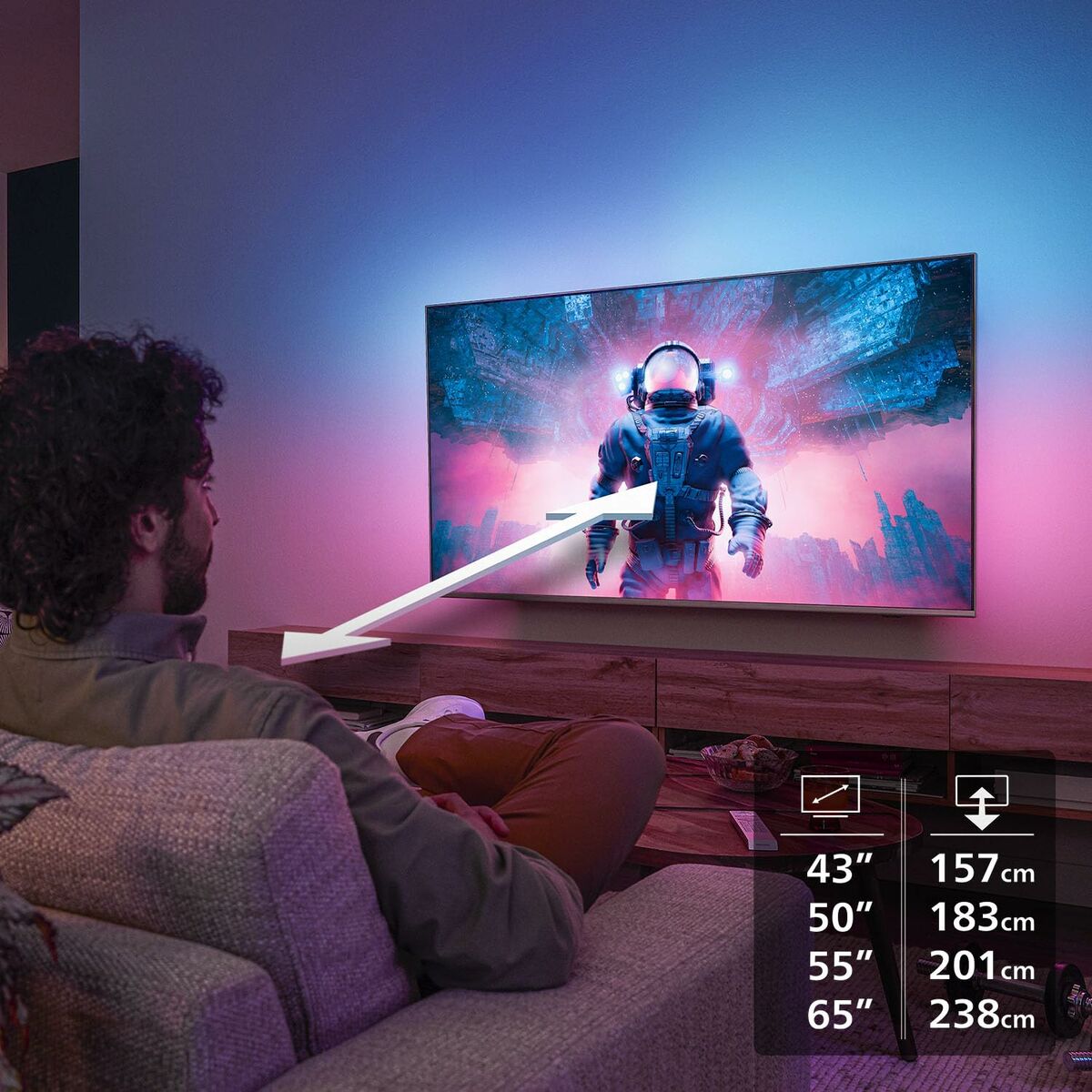Smart TV Philips 43PUS9010/12 4K Ultra HD 43" LED HDR QLED
