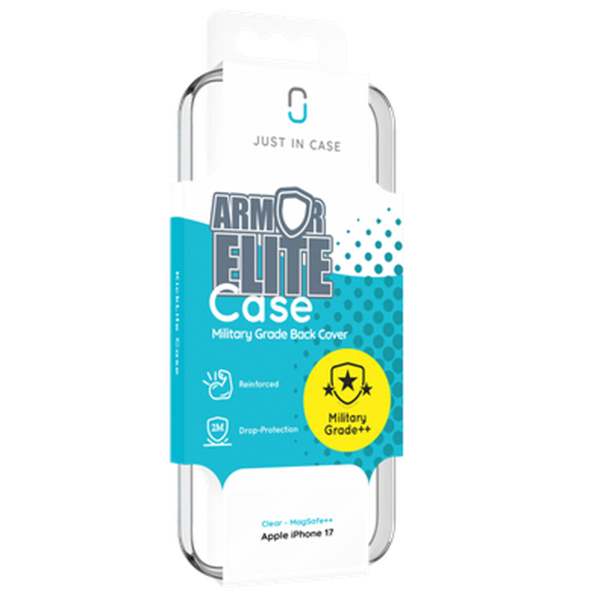 Mobile cover Just in case IPHONE 17 Transparent Apple