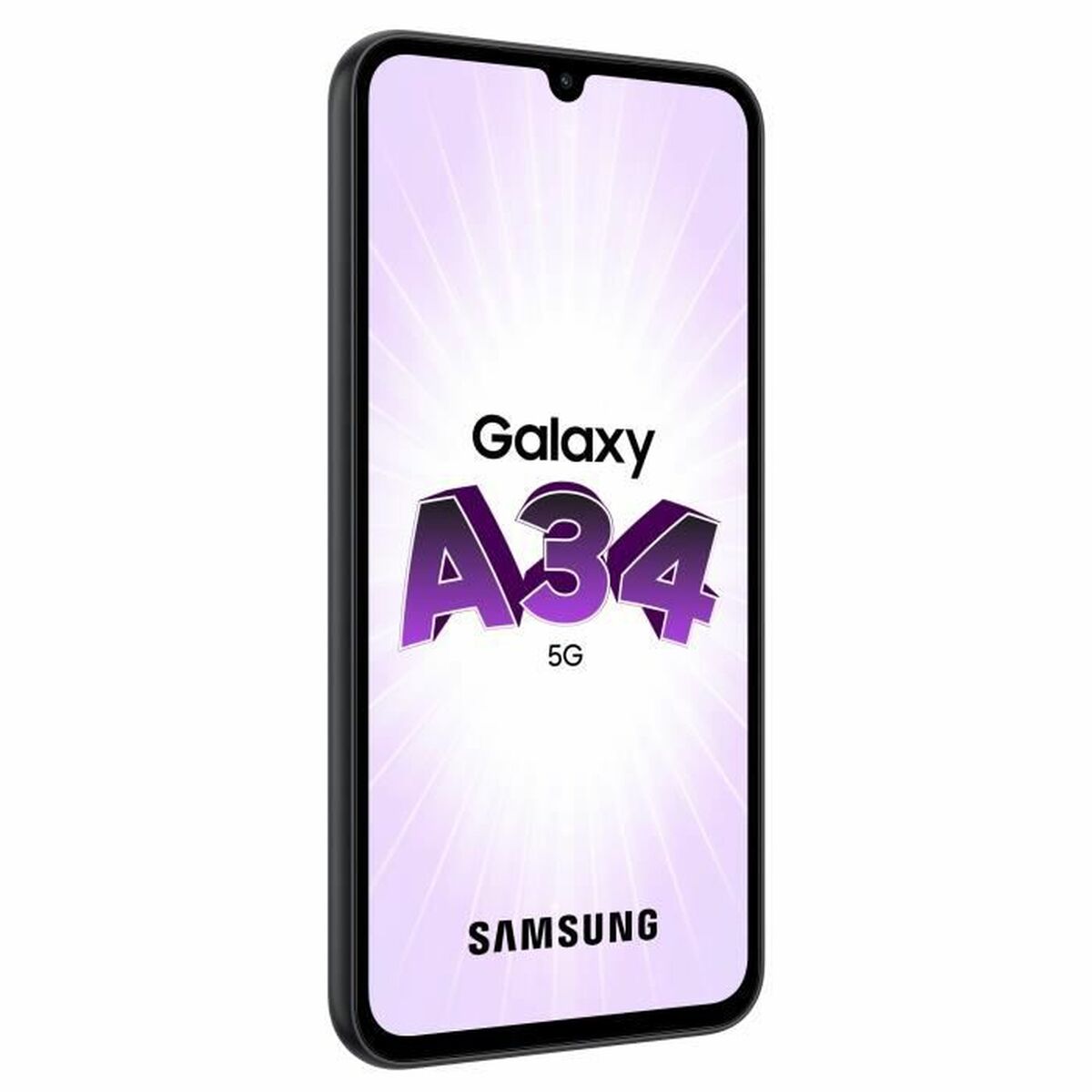 Smartphone Samsung A34 5G 6,6" Octa Core 6 GB RAM 128 GB Black