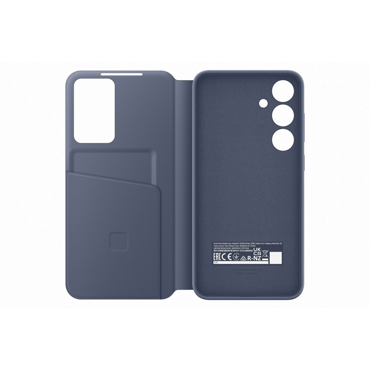 Mobile cover Samsung FUNDA CON TAPA VIOLETA S24+ Purple