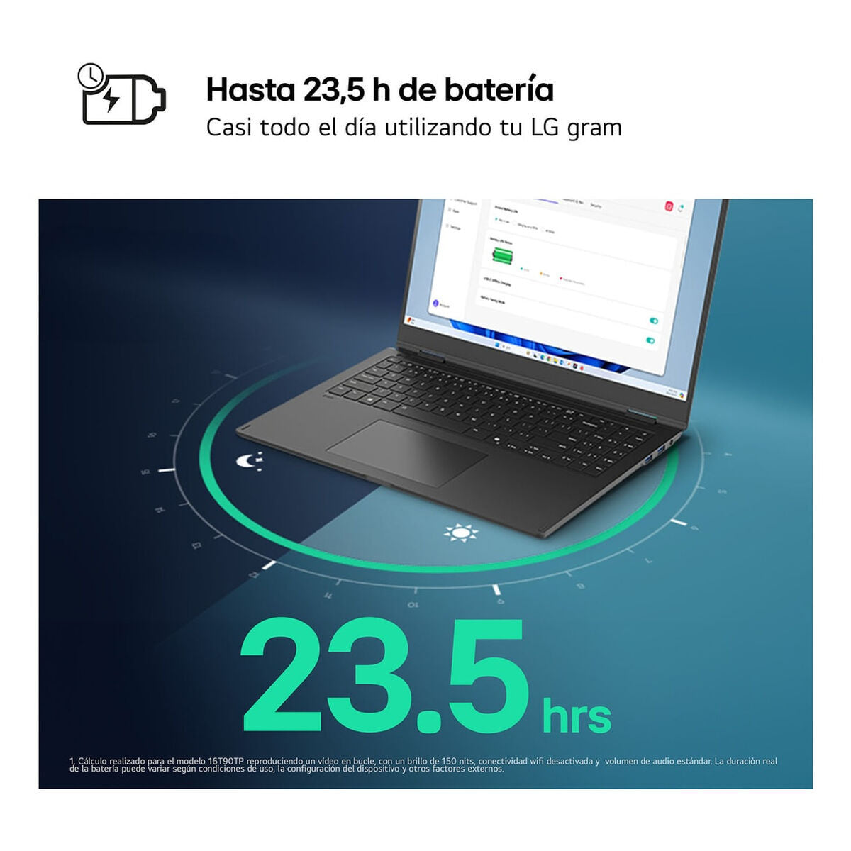 Laptop LG 16Z90RU-G.AA55B 16" Intel Core i5 i5-1334U 16 GB RAM 512 GB SSD