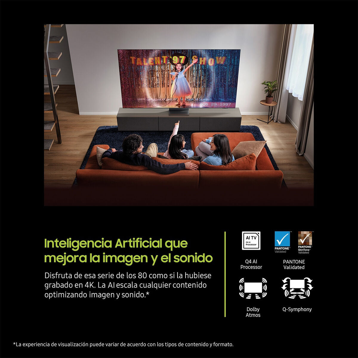 Smart TV Samsung TQ50Q8FAAUXXC UHD 50" LED ULED HDR HDR10+ Ultra HD 4K QLED