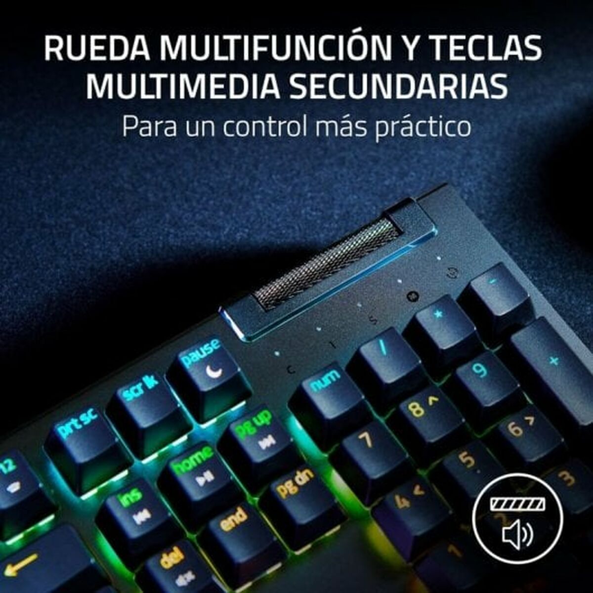 Keyboard Razer BlackWidow V4 X Yellow Switch Black
