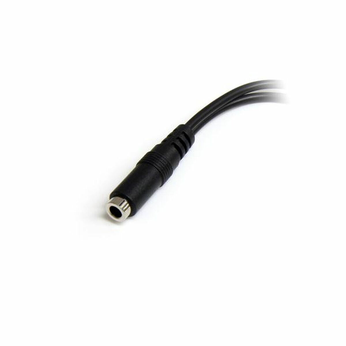 Audio Jack Adapter Startech MUYHSFMM Black 0,13 m