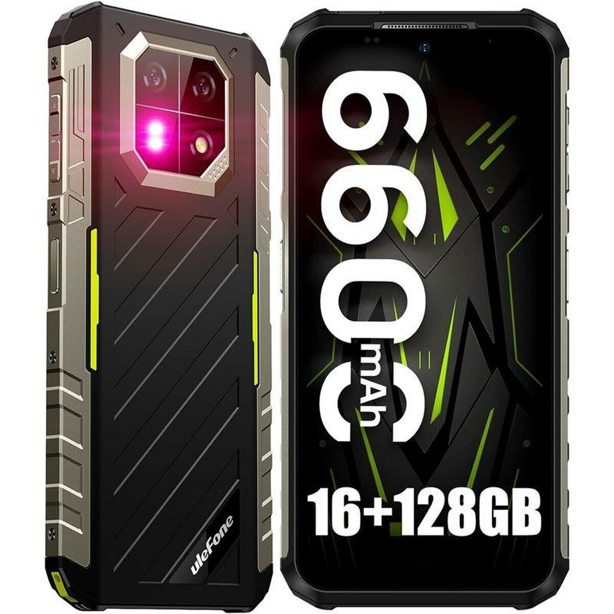 Smartphone Ulefone Armor 22 6,59" Octa Core 128 GB Black 8 GB RAM