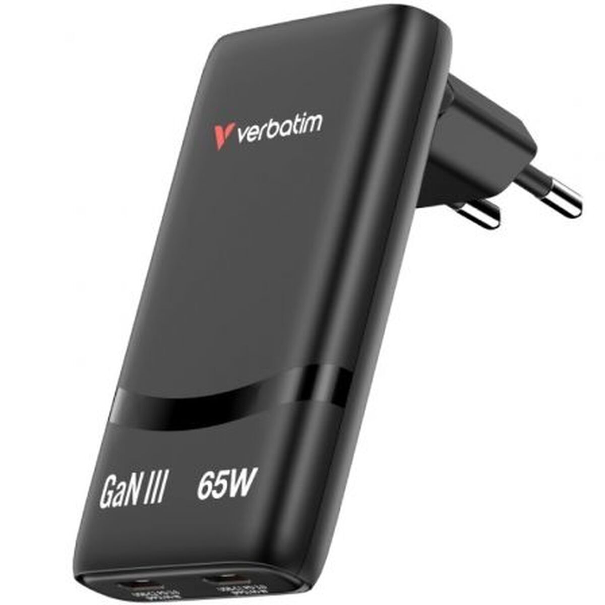USB Cable Verbatim 32354 65 W Black