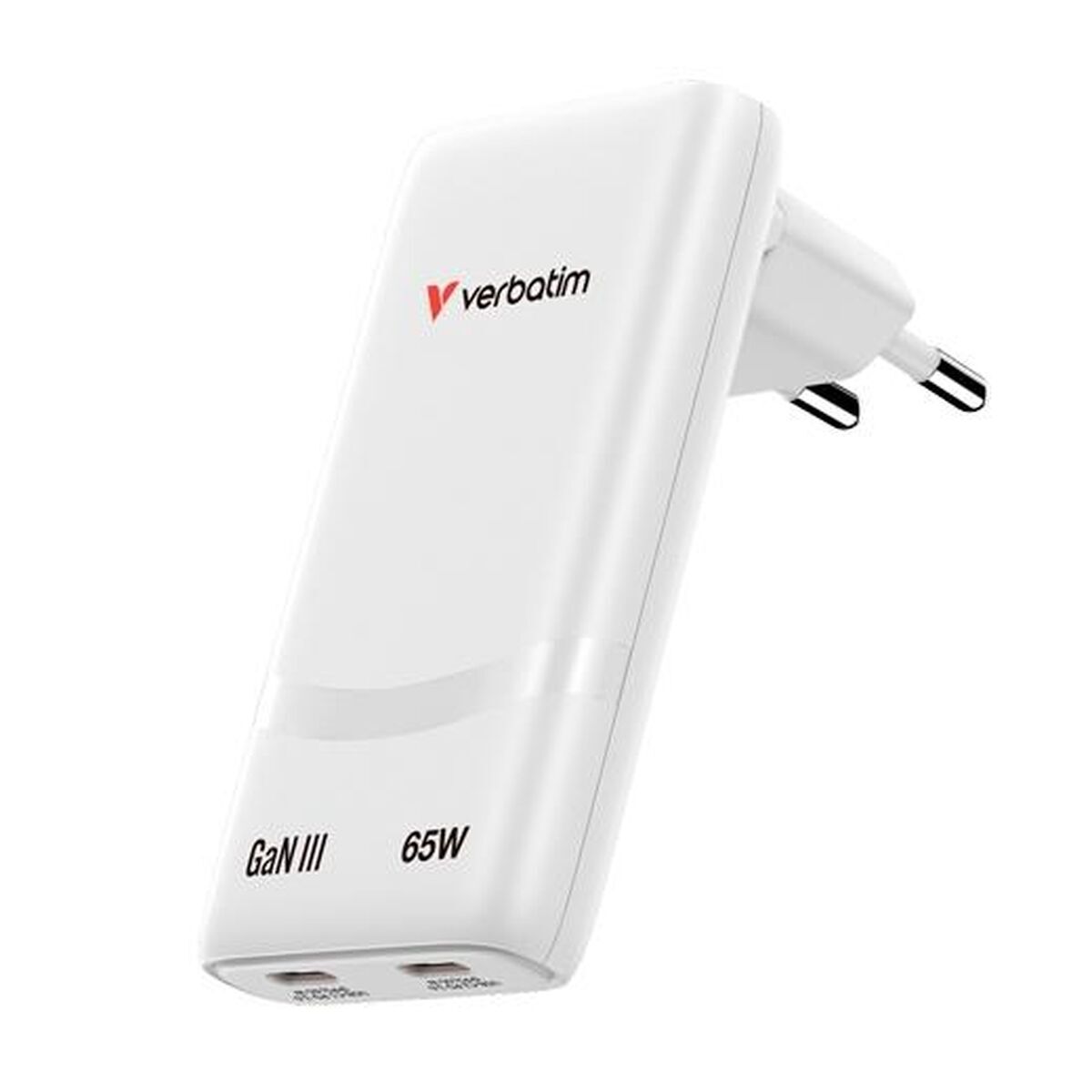 USB Cable Verbatim 32355-VERB 65 W White