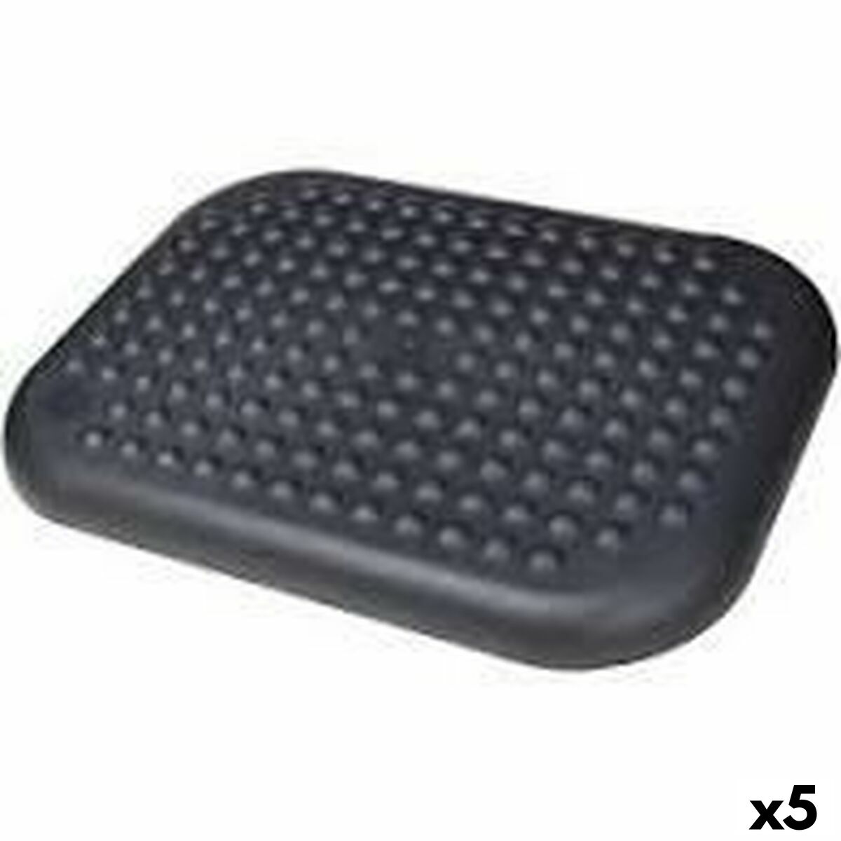 Ergonomic Footrest Fellowes Non-slip Black (5 Units)