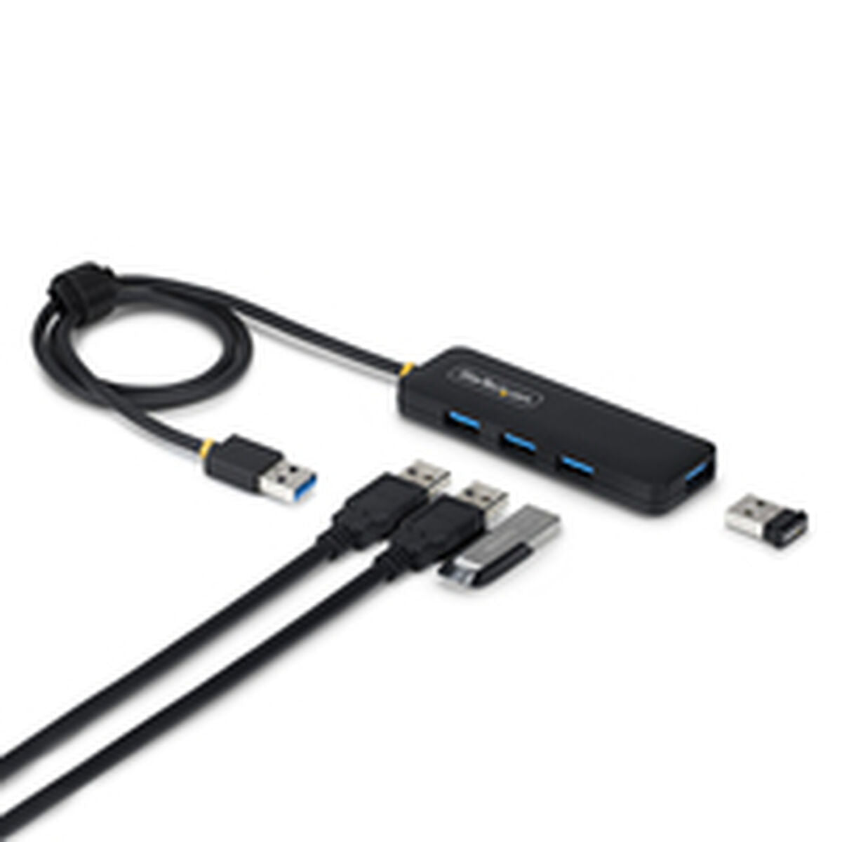 USB Hub Startech H5A4A-USB-HUB-2 Black