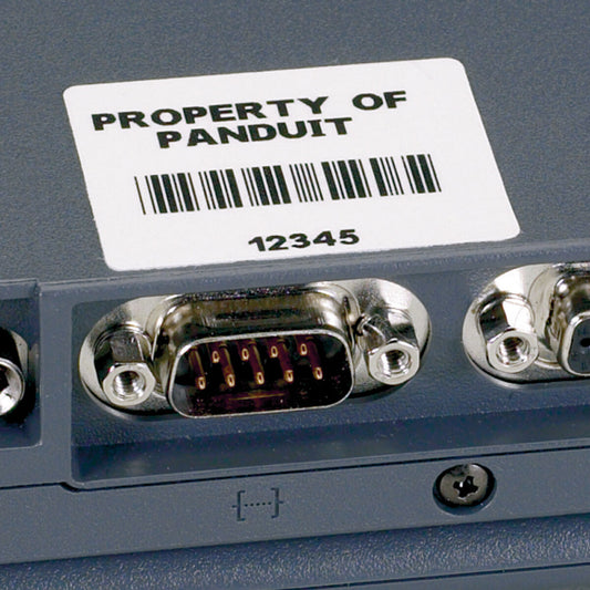 Printer Labels Panduit C200X100YJC P1 White